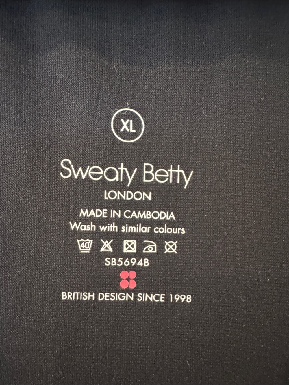 Sweaty Betty Black Jersey Soft Jumpsuit XL - Picture 2 of 5